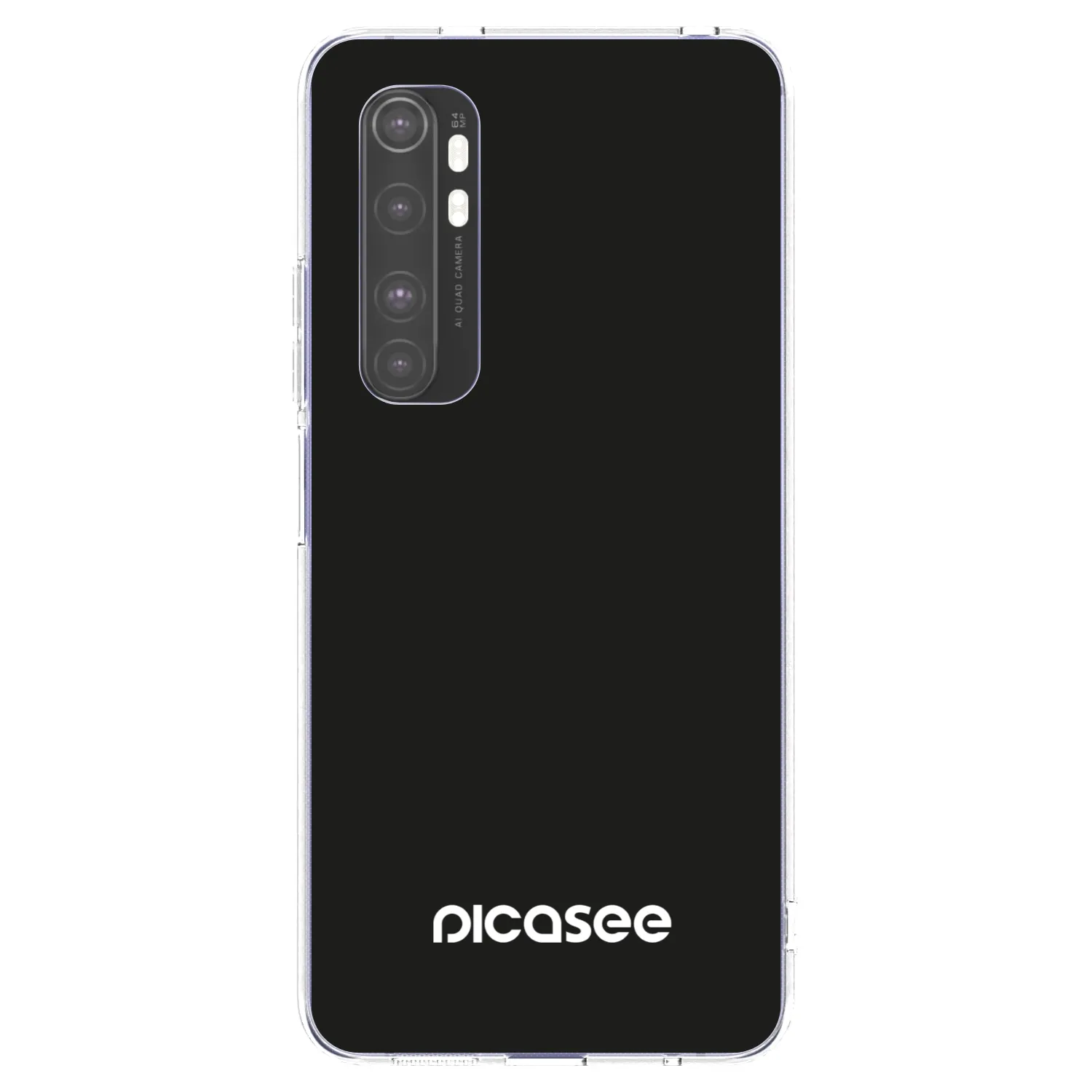 Picasee silikonowe przeźroczyste etui na Xiaomi Mi Note 10 Lite - Picasee