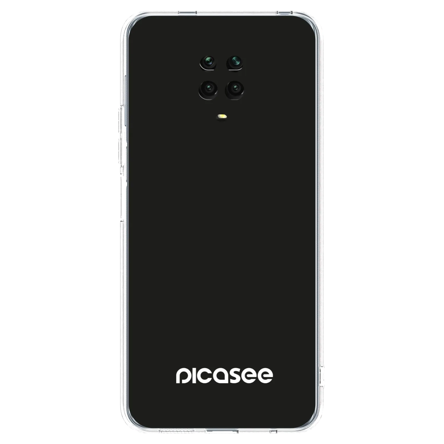 Picasee silikonowe przeźroczyste etui na Xiaomi Redmi Note 9S - Picasee