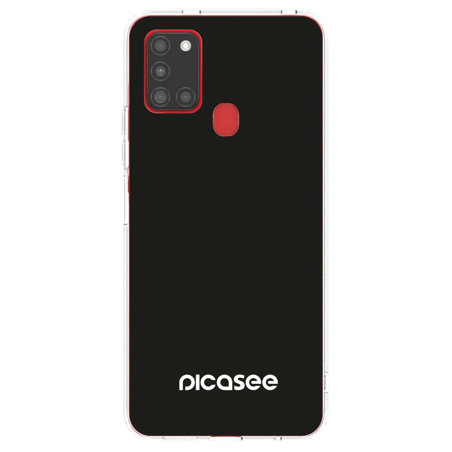 Picasee silikonowe przeźroczyste etui na Samsung Galaxy A21s - Picasee