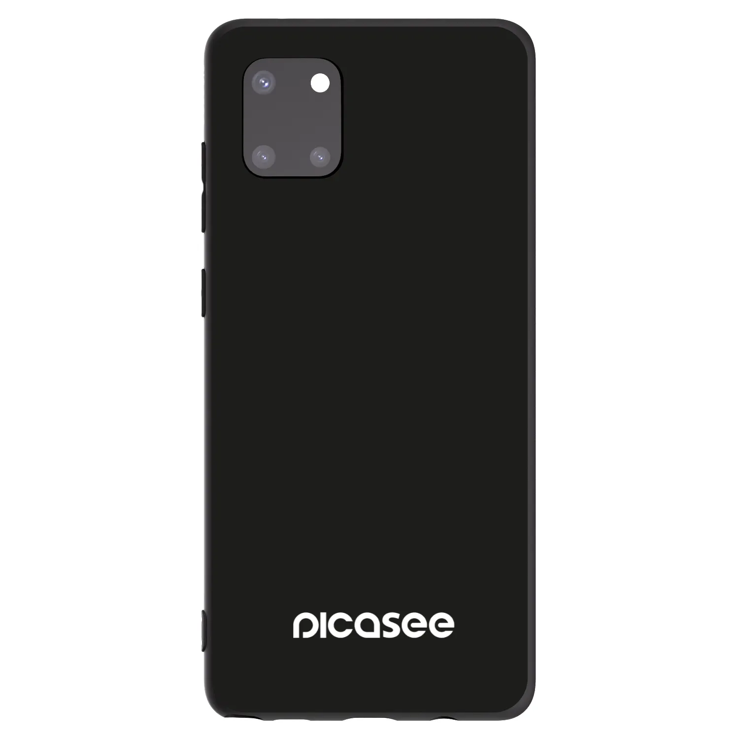 Picasee silikonowe czarne etui na Samsung Galaxy Note 10 Lite N770F - Picasee