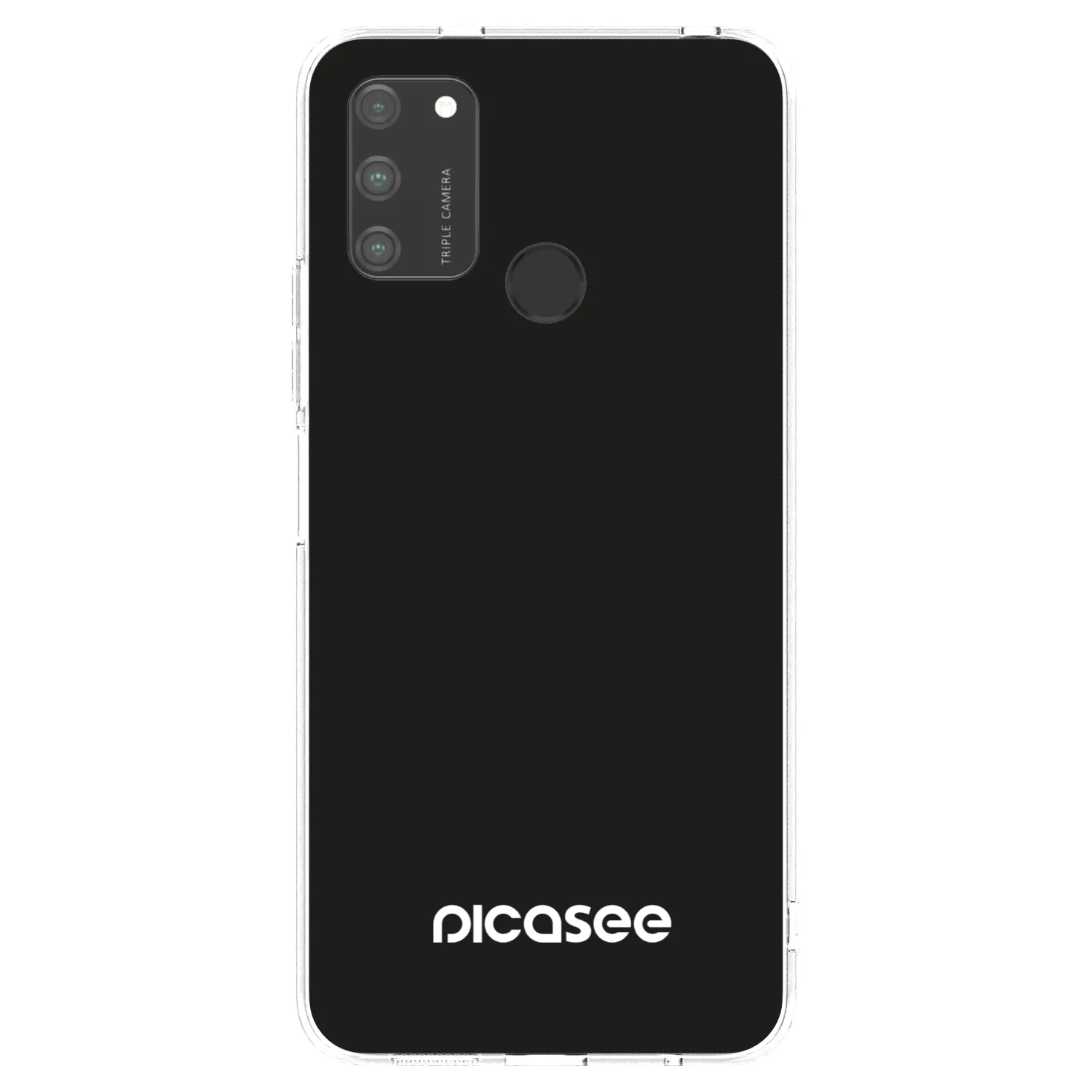 Picasee silikonowe przeźroczyste etui na Honor 9A - Picasee