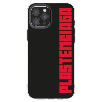 Picasee silikonowe przeźroczyste etui na Apple iPhone 12 Pro Max - Plastenciaga