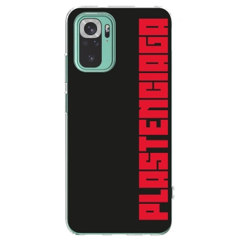Picasee silikonowe przeźroczyste etui na Xiaomi Redmi Note 10 Pro - Plastenciaga
