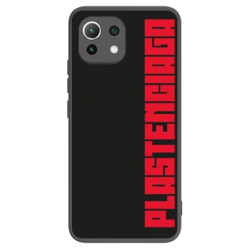 Picasee silikonowe czarne etui na Xiaomi Mi 11 Lite - Plastenciaga