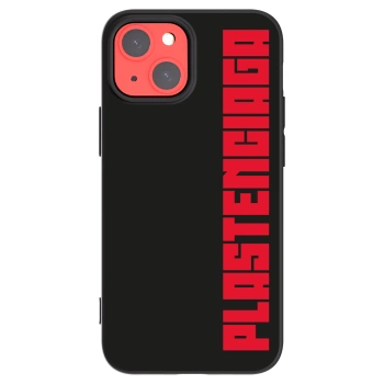 Picasee silikonowe czarne etui na Apple iPhone 13 mini - Plastenciaga