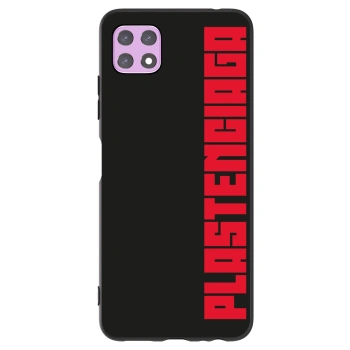 Picasee silikonowe czarne etui na Samsung Galaxy A22 A226B 5G - Plastenciaga