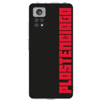 Picasee silikonowe przeźroczyste etui na Xiaomi Redmi Note 11S 4G - Plastenciaga