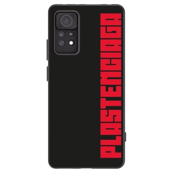 Picasee silikonowe czarne etui na Xiaomi Redmi Note 11 Pro 5G - Plastenciaga