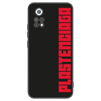 Picasee silikonowe czarne etui na Xiaomi Poco X4 Pro 5G - Plastenciaga