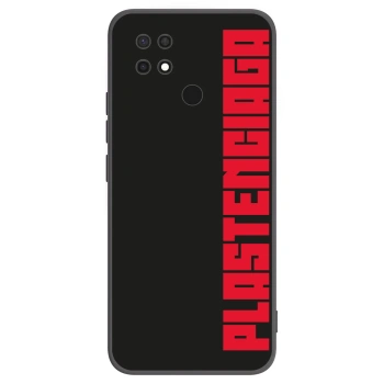 Picasee silikonowe czarne etui na Xiaomi Redmi 10C - Plastenciaga
