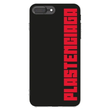 Picasee silikonowe przeźroczyste etui na Apple iPhone 8 Plus - Plastenciaga