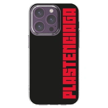 Picasee silikonowe przeźroczyste etui na Apple iPhone 14 Pro - Plastenciaga