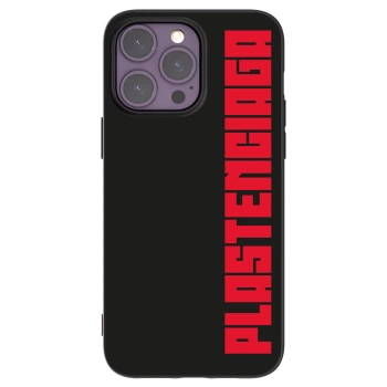 Picasee silikonowe czarne etui na Apple iPhone 14 Pro Max - Plastenciaga