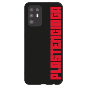 Picasee silikonowe czarne etui na OPPO A94 5G - Plastenciaga