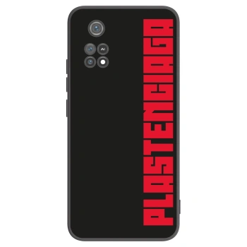 Picasee silikonowe czarne etui na Xiaomi Poco M4 Pro - Plastenciaga