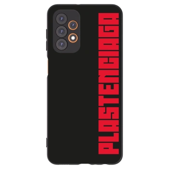 Picasee silikonowe czarne etui na Samsung Galaxy A23 A235F 4G - Plastenciaga