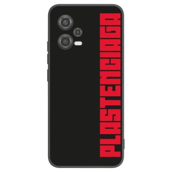 Picasee silikonowe czarne etui na Xiaomi Poco X5 - Plastenciaga