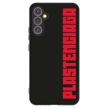 Picasee silikonowe czarne etui na Samsung Galaxy A34 5G A346B - Plastenciaga