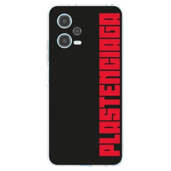 Picasee silikonowe przeźroczyste etui na Xiaomi Redmi Note 12 5G - Plastenciaga