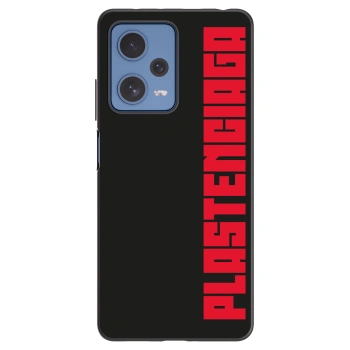 Picasee silikonowe czarne etui na Xiaomi Redmi Note 12 Pro 5G - Plastenciaga