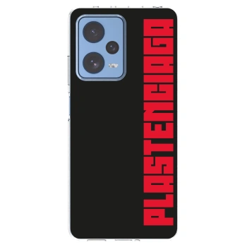 Picasee silikonowe przeźroczyste etui na Xiaomi Redmi Note 12 Pro 5G - Plastenciaga