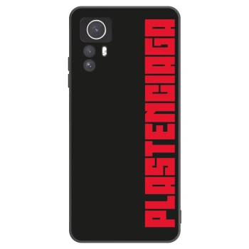 Picasee silikonowe czarne etui na Xiaomi Redmi Note 12S - Plastenciaga