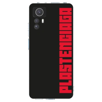 Picasee silikonowe przeźroczyste etui na Xiaomi Redmi Note 12S - Plastenciaga