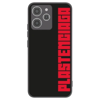 Picasee silikonowe czarne etui na Xiaomi Redmi 12 4G - Plastenciaga