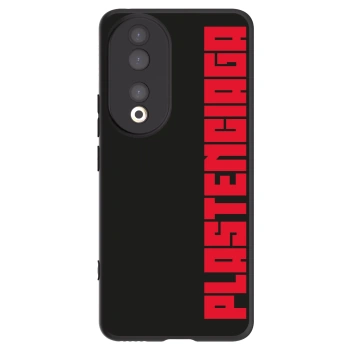 Picasee silikonowe czarne etui na Honor 90 5G - Plastenciaga