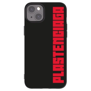 Picasee silikonowe czarne etui na Apple iPhone 15 Plus - Plastenciaga