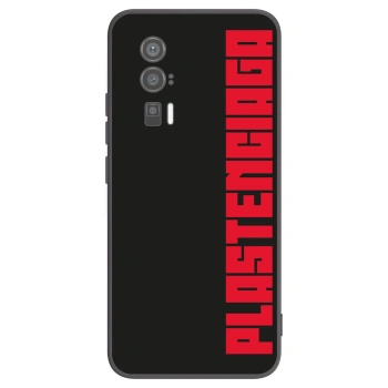 Picasee silikonowe czarne etui na Xiaomi Poco F5 Pro 5G - Plastenciaga