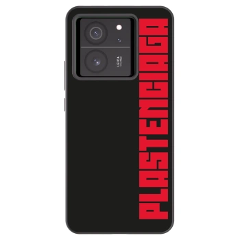 Picasee silikonowe czarne etui na Xiaomi 13T - Plastenciaga