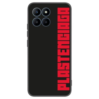 Picasee silikonowe czarne etui na Honor 70 Lite - Plastenciaga