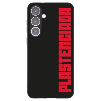 Picasee silikonowe czarne etui na Samsung Galaxy S24+ S926B 5G - Plastenciaga