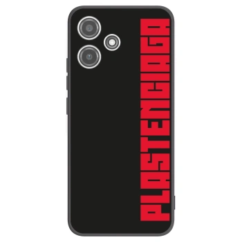 Picasee silikonowe czarne etui na Xiaomi Redmi 12 5G - Plastenciaga