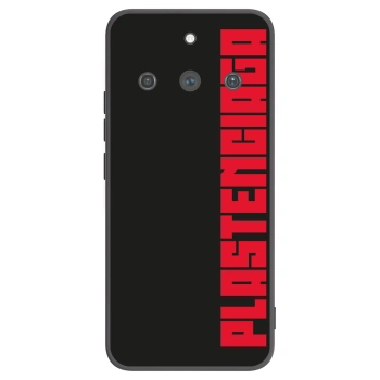 Picasee silikonowe czarne etui na Realme 11 Pro+ - Plastenciaga