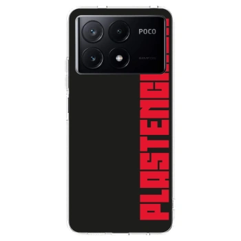 Picasee silikonowe przeźroczyste etui na Xiaomi Poco X6 Pro - Plastenciaga