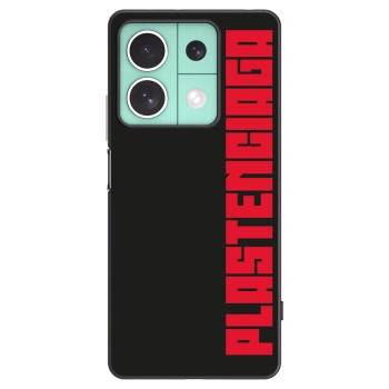 Picasee silikonowe czarne etui na Xiaomi Redmi Note 13 5G - Plastenciaga