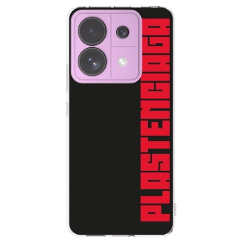 Picasee silikonowe przeźroczyste etui na Xiaomi Redmi Note 13 Pro 5G - Plastenciaga