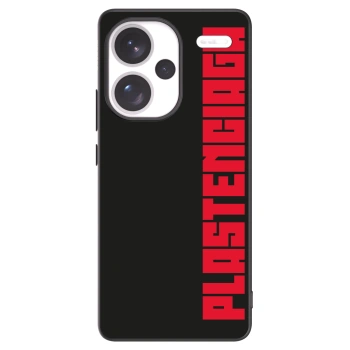 Picasee silikonowe czarne etui na Xiaomi Redmi Note 13 Pro+ 5G - Plastenciaga
