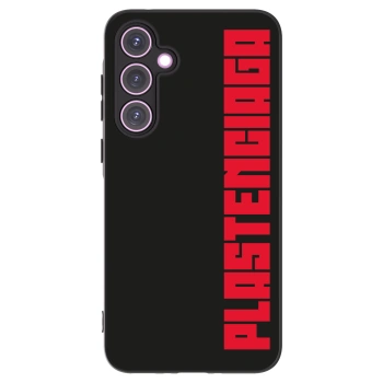 Picasee silikonowe czarne etui na Samsung Galaxy A35 5G A356B - Plastenciaga