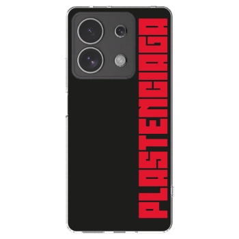 Picasee silikonowe przeźroczyste etui na Xiaomi Redmi Note 13 4G - Plastenciaga