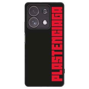 Picasee silikonowe czarne etui na Xiaomi Redmi Note 13 Pro 4G - Plastenciaga