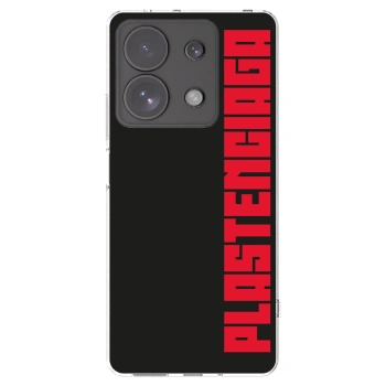 Picasee silikonowe przeźroczyste etui na Xiaomi Redmi Note 13 Pro 4G - Plastenciaga