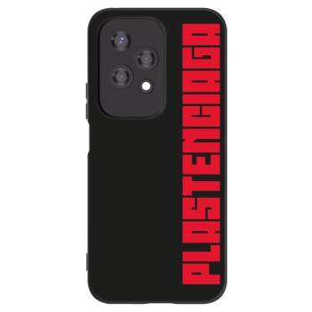 Picasee silikonowe czarne etui na Honor 200 Lite - Plastenciaga
