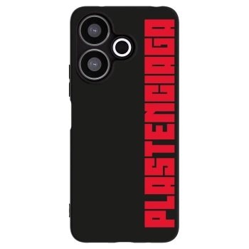 Picasee silikonowe czarne etui na Xiaomi Redmi 13 4G - Plastenciaga