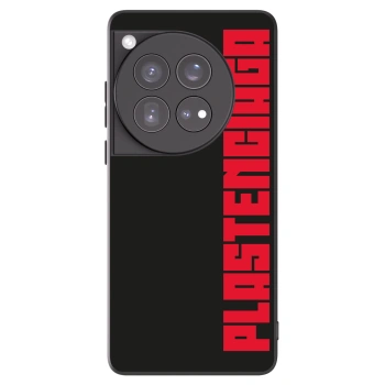 Picasee silikonowe czarne etui na OnePlus 12 5G - Plastenciaga