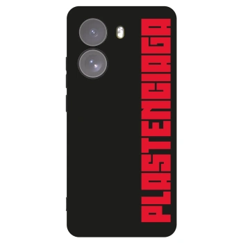Picasee silikonowe czarne etui na Xiaomi Poco X7 - Plastenciaga