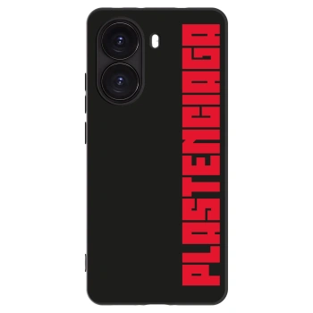 Picasee silikonowe czarne etui na Xiaomi Poco X7 Pro 5G - Plastenciaga