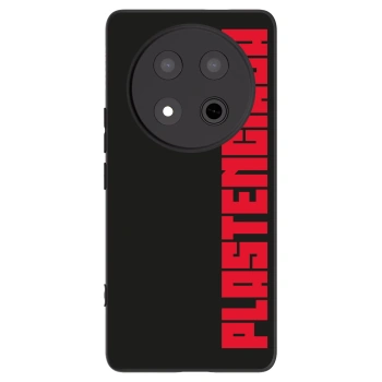 Picasee silikonowe czarne etui na Honor Magic7 Lite 5G - Plastenciaga